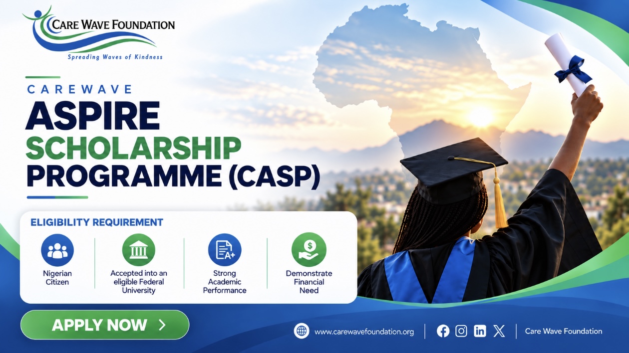 Carewave Foundation Expands Access to Tertiary Education Through New Scholarship Programme